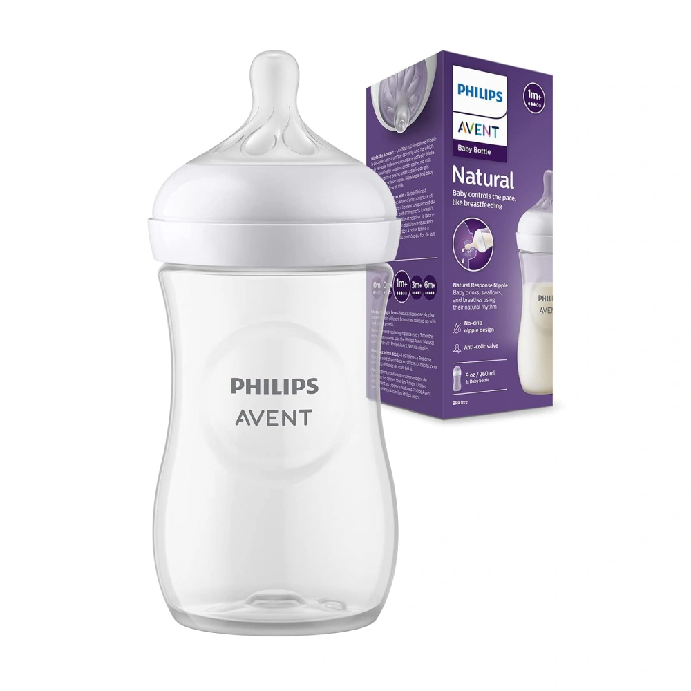 Natural Baby Feeding Bottle 260ML Single
