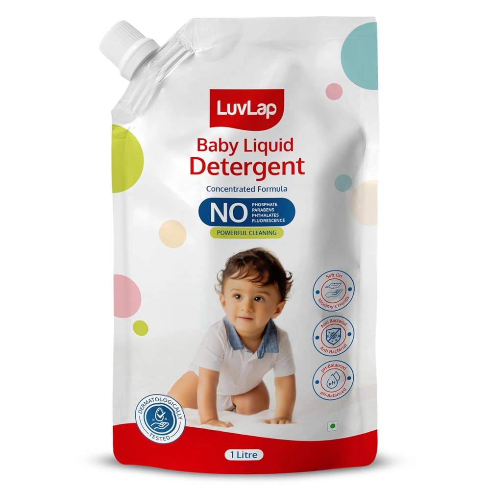 LuvLap Baby Laundry Detergent Refill pack- 1000ml