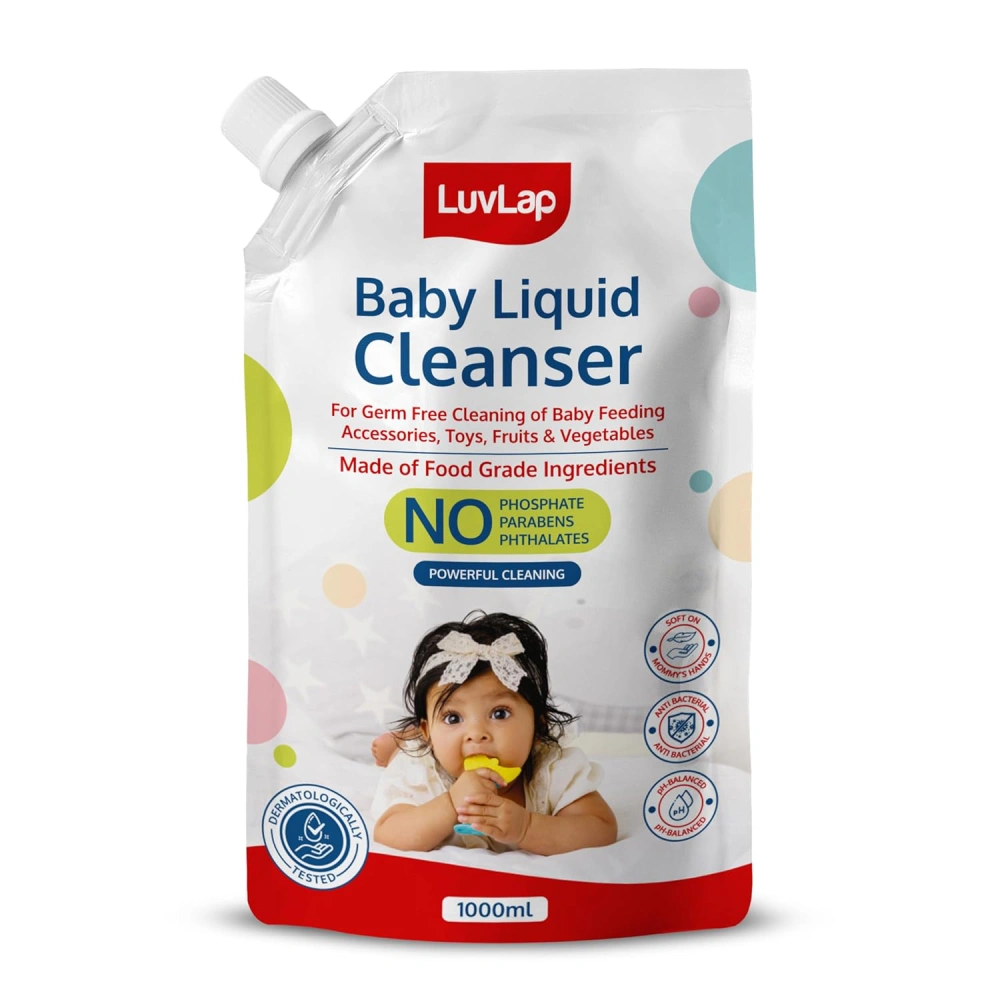 LuvLap Baby Liquid Cleanser 1000ml Refill