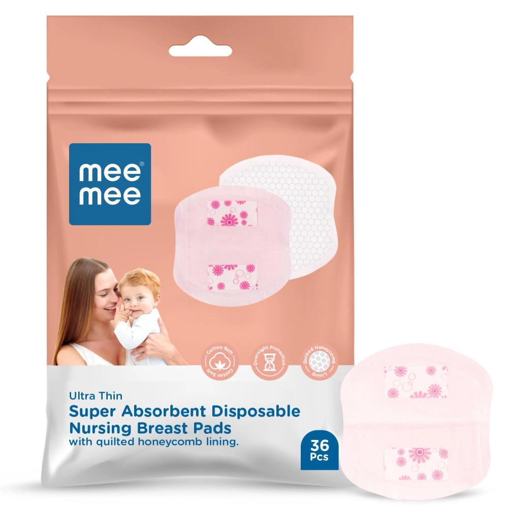 Mee Mee Ultra Thin Honeycomb Nursing Breast Pads