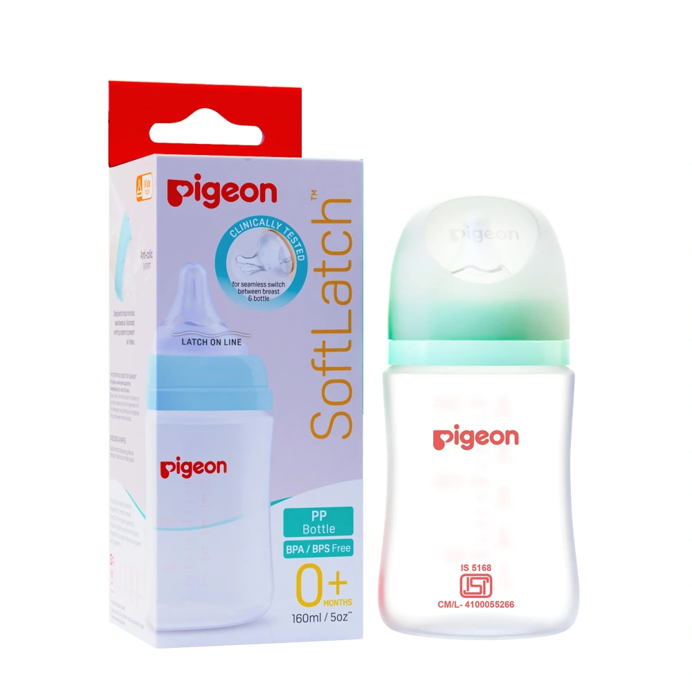 Nursing PP Bottle plus type with Softlatch Nipple 160ml